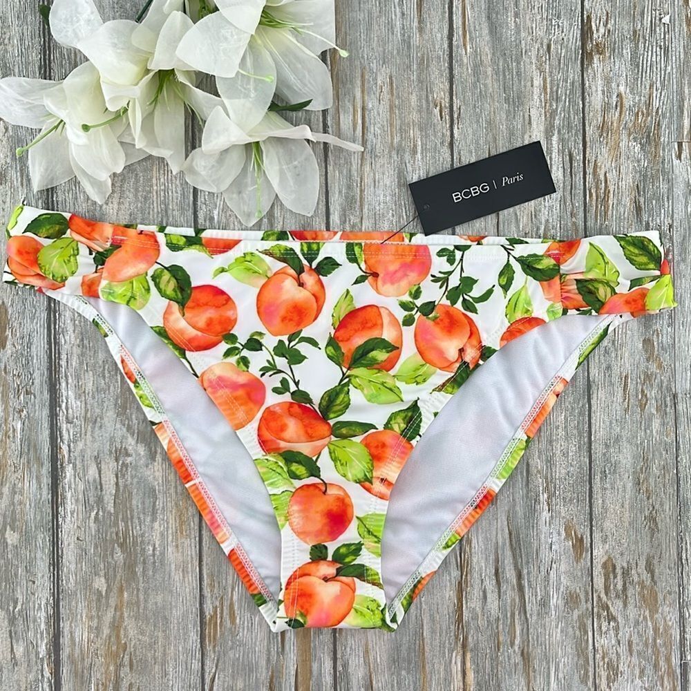 Women's Plus Ruched Tab Bikini Bottom Swimsuit Bathing Suit Beach Size XXL